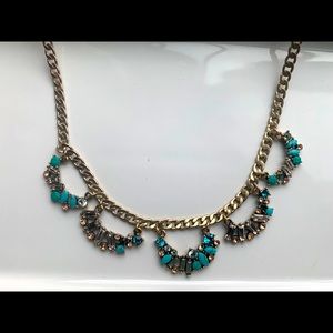 Aquamarina Collar Necklace